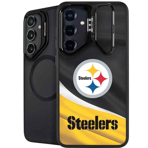 NFL Pittsburgh Steelers Galaxy S24 FE Kickstand Case
